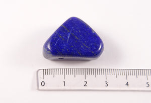 Lapislazuli - Anhänger - Trommelstein gebohrt