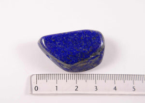 Lapislazuli - Anhänger - Trommelstein gebohrt