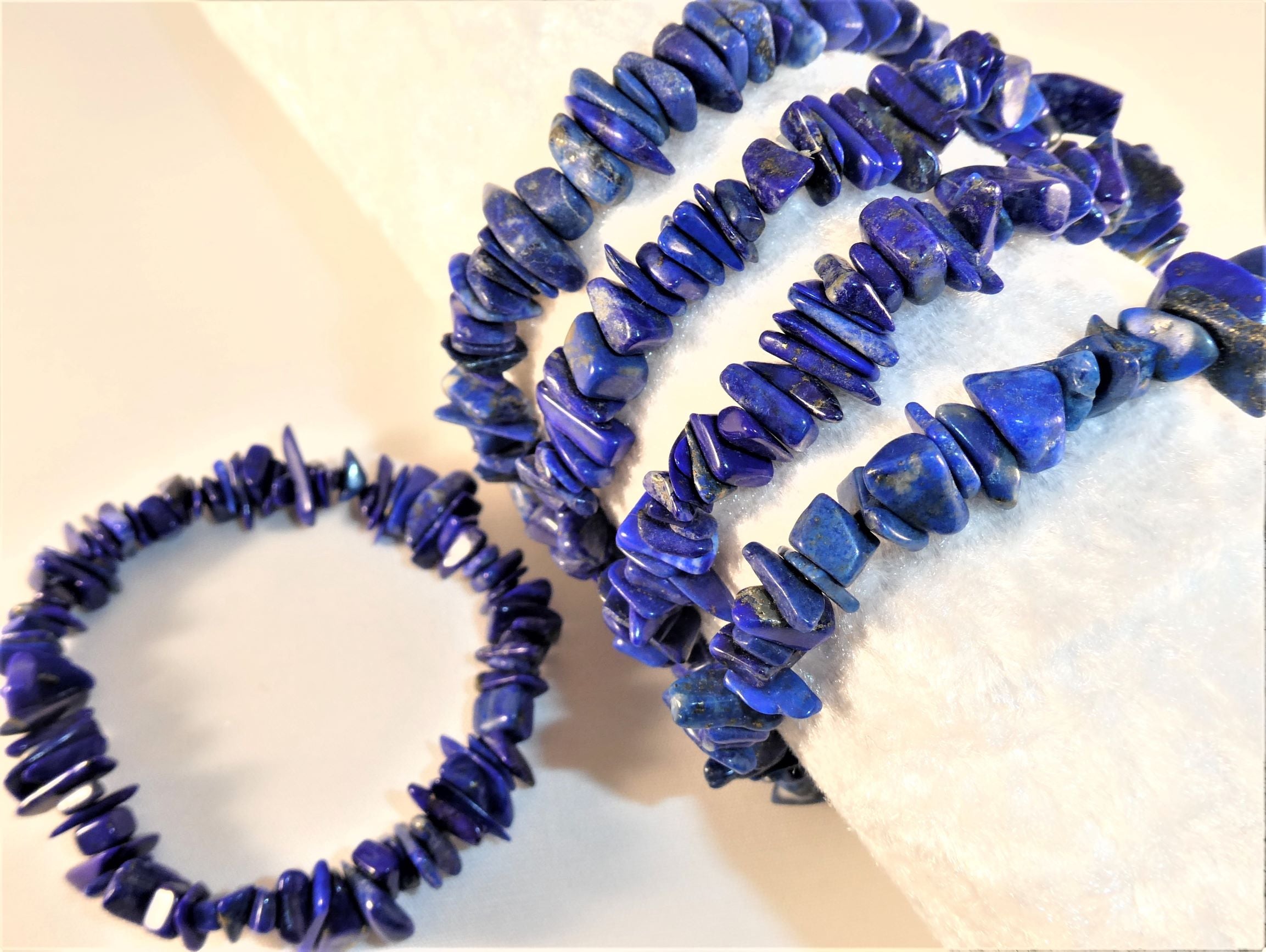 Lapislazuli - Splitterarmband, "A"