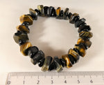 Tigerauge / Obsidian - Halskette oder Armband